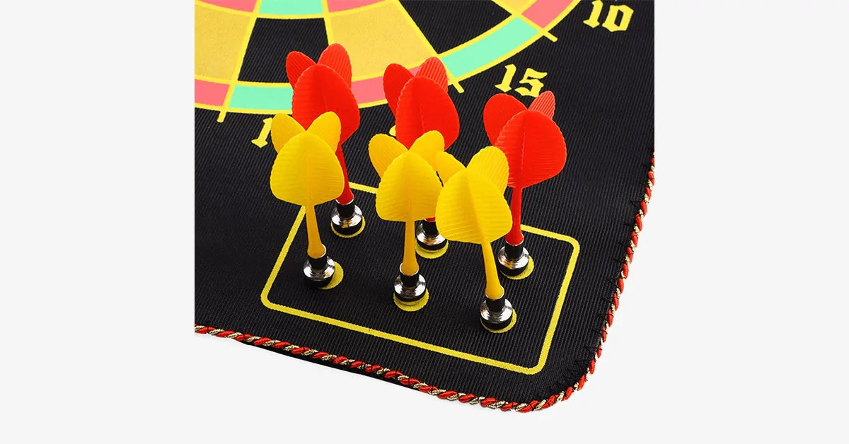 2 in 1 Magnetic Dartboard