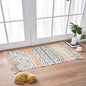 Nordic Style Cotton Linen Area Rug for Home Entrance Kia Day Design