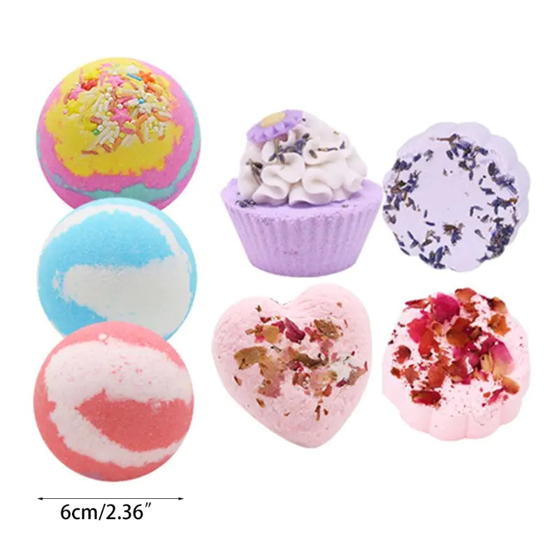 Bubble Spa Bath Bombs Set