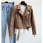 Women's Genuine Leather Jacket - Phobos - Marrom - jacket