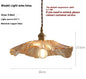 Elegant Glass Ceiling Light - Kia Day Design