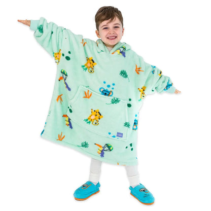 Milk and Moo Tiger Wearable Blanket Hoodie