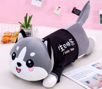 Cartoon Dog Pillow Plush Toy