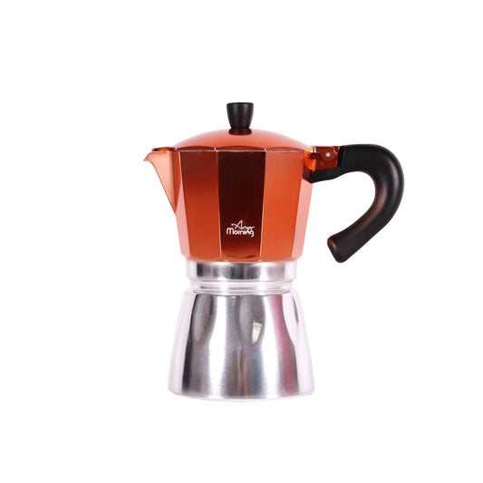 Stovetop Espresso Aluminum Moka Pot - Kia Day Design