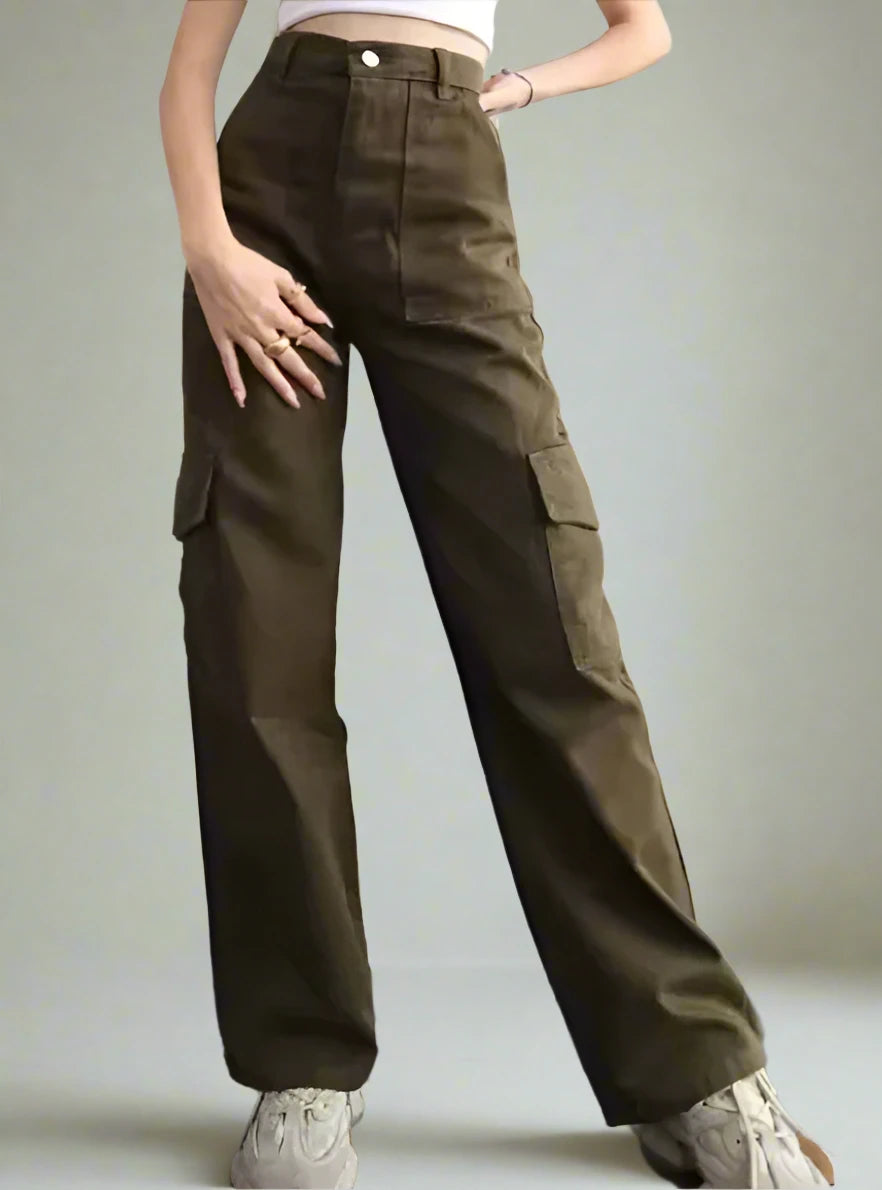 Retro Y2K Tech wear Cargo Pants