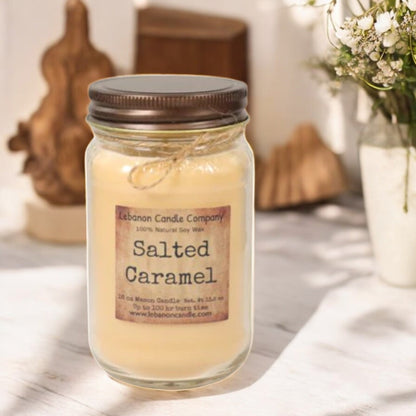 Salted Caramel Candle - - Candles & Melts