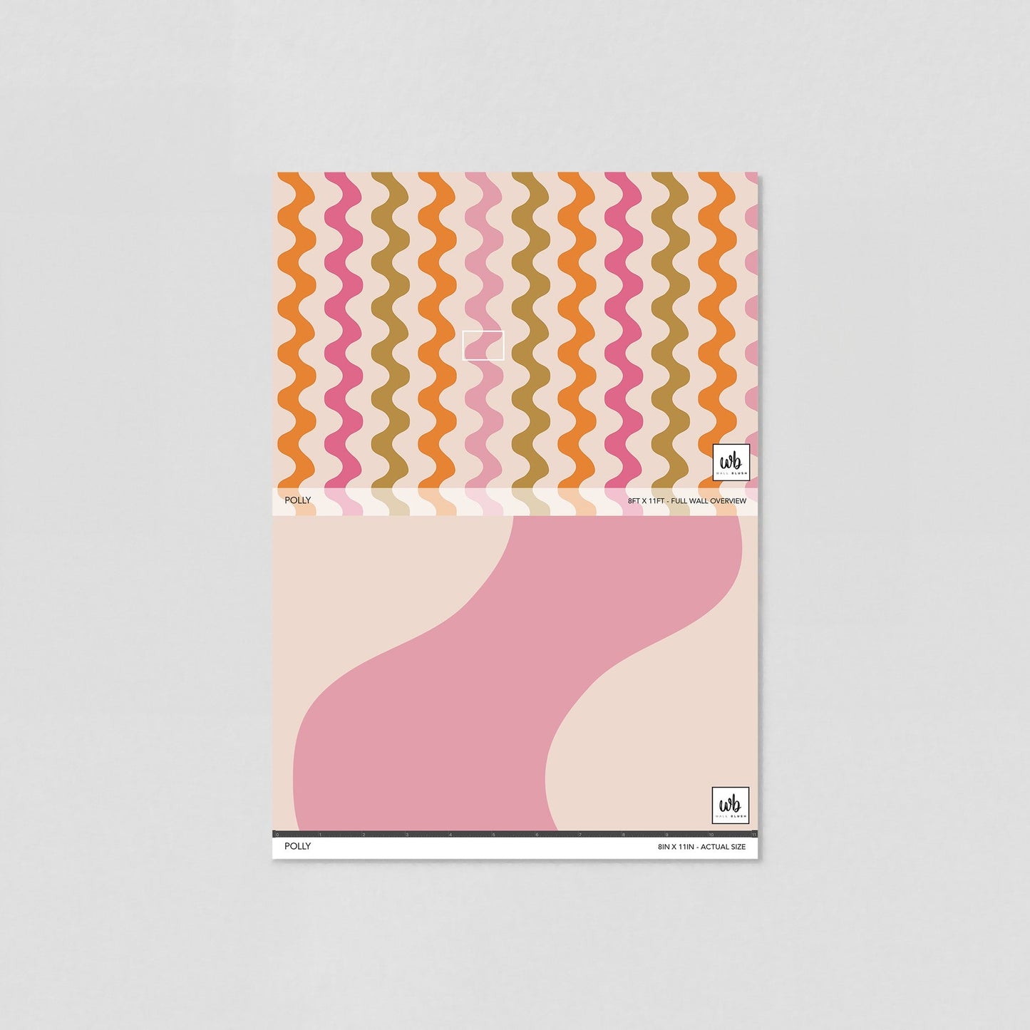 Polly Wallpaper - Sample - Wallpaper