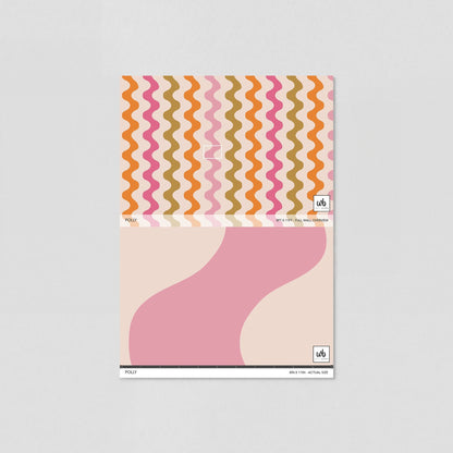 Polly Wallpaper - Sample - Wallpaper