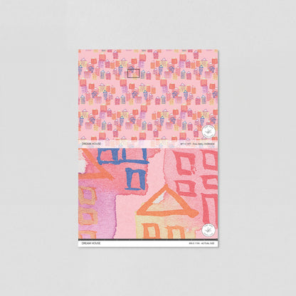 Dream House Wallpaper - Sample - Wallpaper