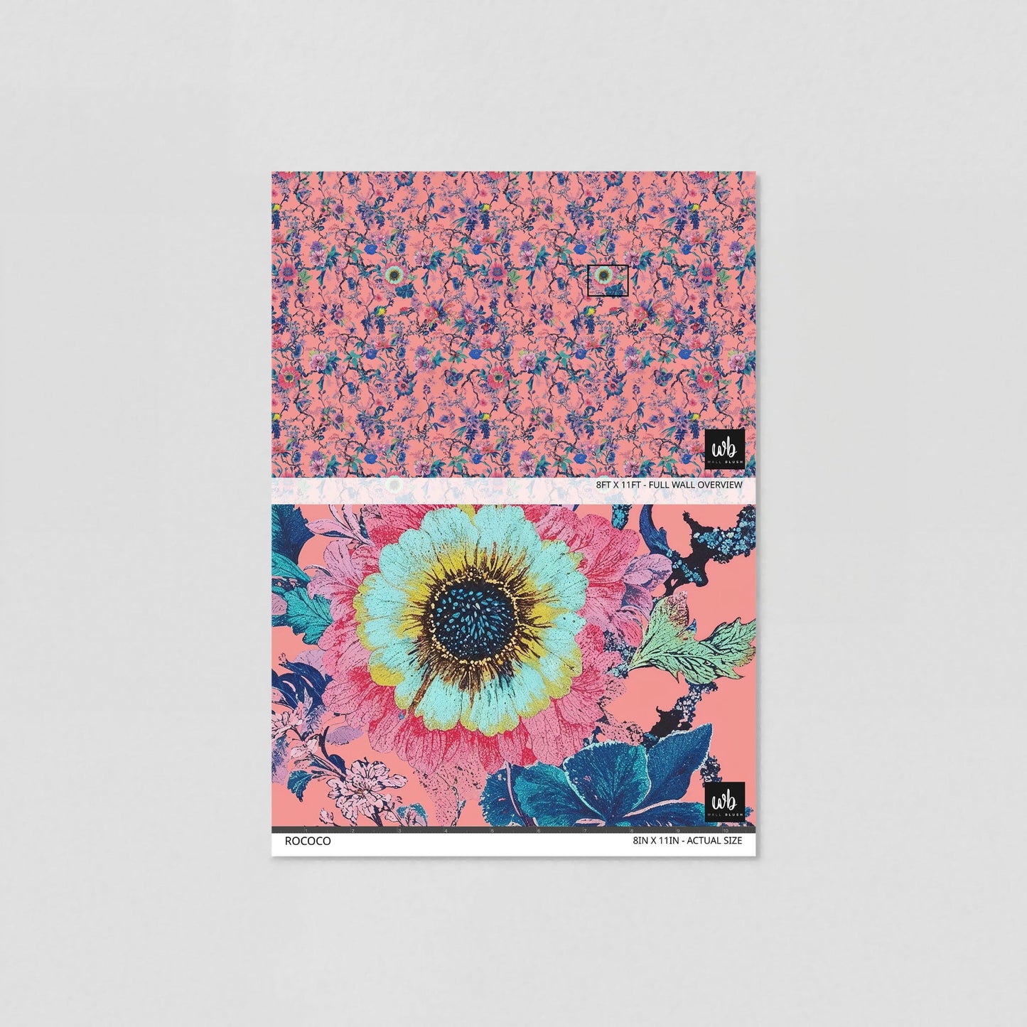 Rococo Wallpaper - Sample - Wallpaper