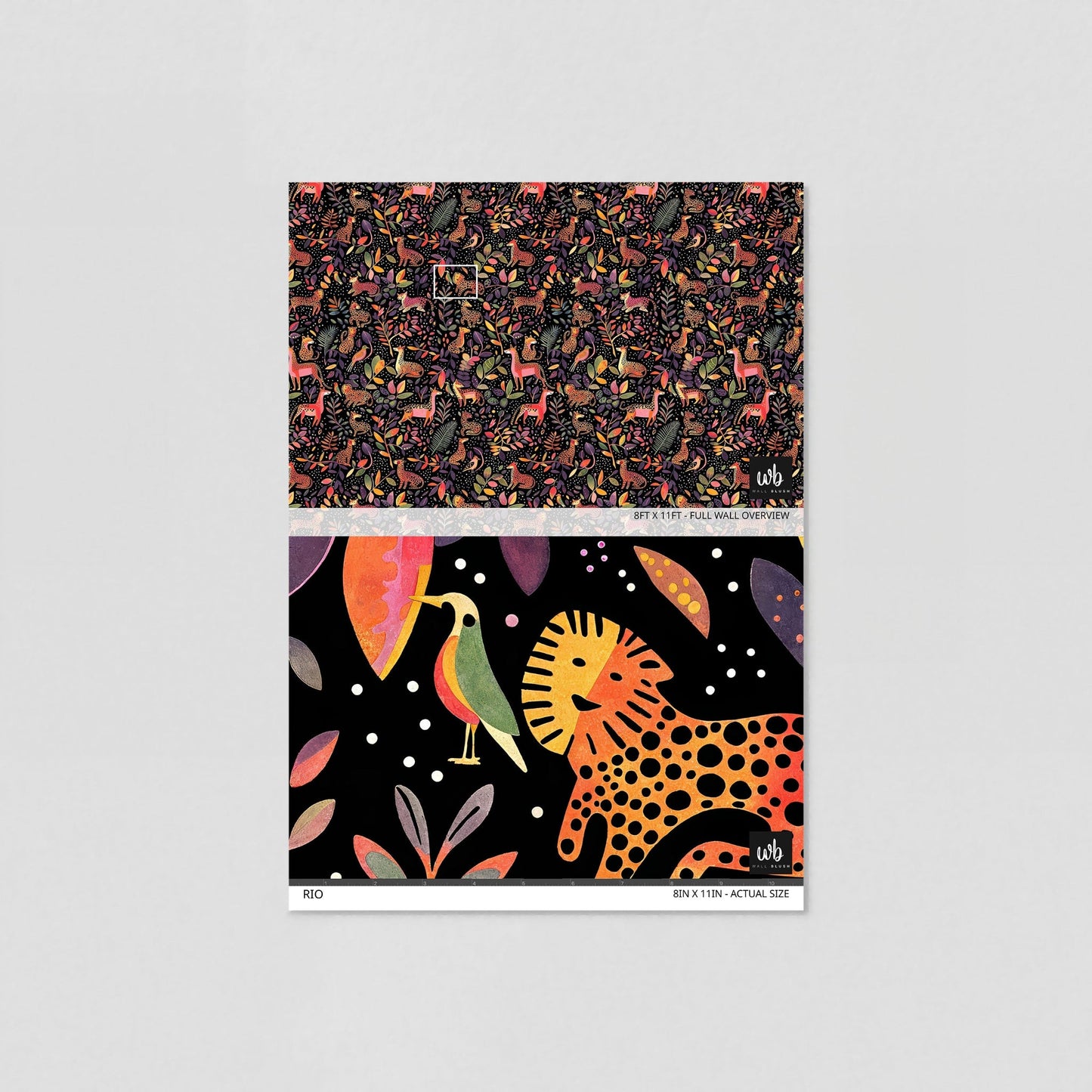Rio Wallpaper- WALL BLUSH- {{Product type}}