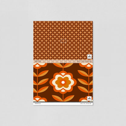 Marigold Wallpaper - Sample - Wallpaper
