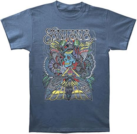 Santana Folk Art Mens T-shirt- Vintage Merch- {{Product type}}