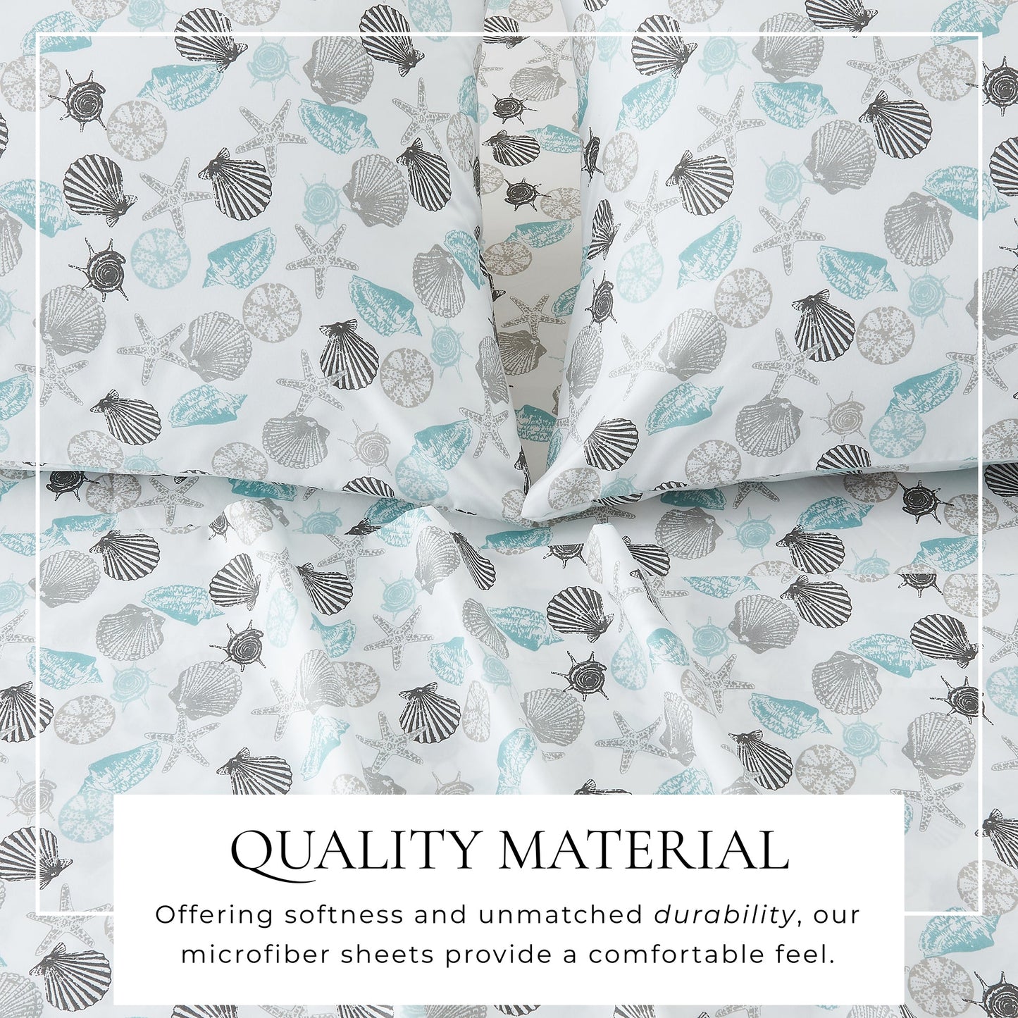 Coastal Printed Sheet Set - Newport Collection - - Bed Sheets