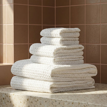 Sedona Australian Cotton Waffle Towels - - Home - Bath