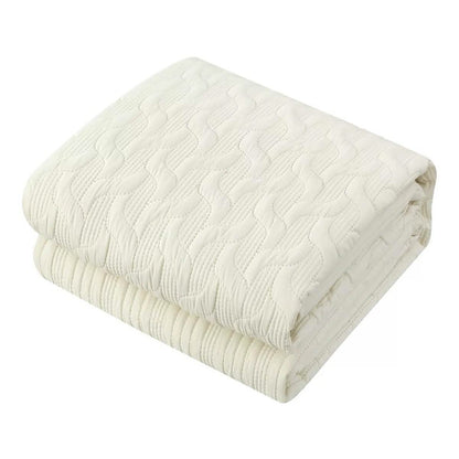 Shaly Quilt Cover Set Interlaced Vine Pattern Quilted Bed- DailySale- {{Product type}}