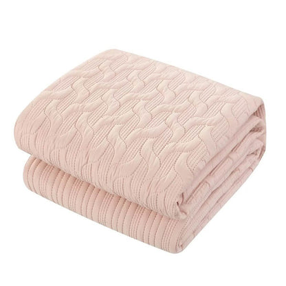 Shaly Quilt Cover Set Interlaced Vine Pattern Quilted Bed- DailySale- {{Product type}}