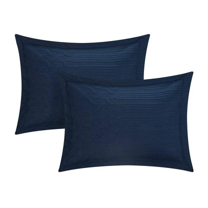 Shaly Quilt Cover Set Interlaced Vine Pattern Quilted Bed- DailySale- {{Product type}}