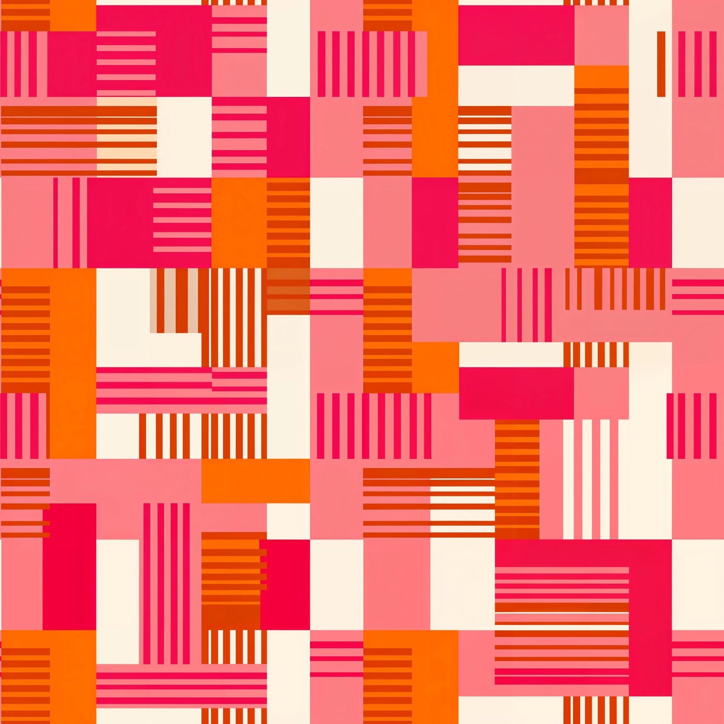 Block Party Wallpaper- WALL BLUSH- {{Product type}}