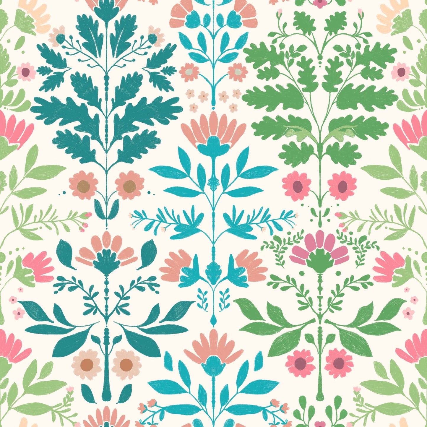 Fleur Wallpaper- WALL BLUSH- {{Product type}}
