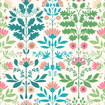Fleur Wallpaper- WALL BLUSH- {{Product type}}