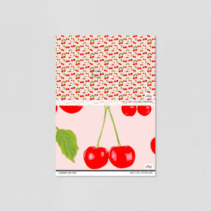 Cherry On Top Wallpaper - Sample - Wallpaper