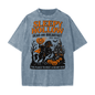 Sleepy Hollow Bed & Breakfast Acid Wash T-Shirt - Blue Jeans - gymwear