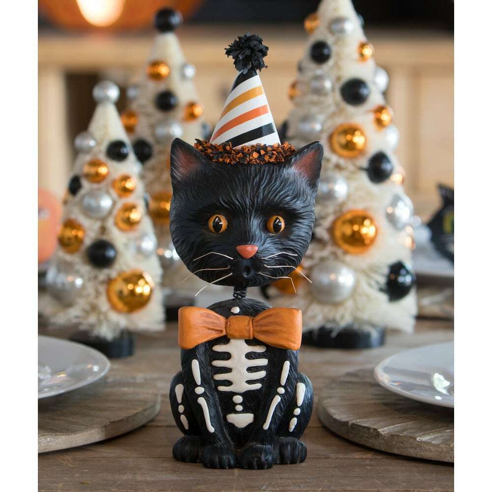 Sourpuss Bobble Head by Bethany Lowe Designs - - Seasonal & Holiday Decorations