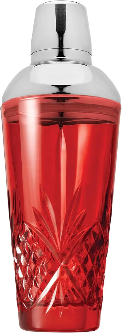 Godinger Dublin Cocktail Shaker Martini Shaker 17oz (Red) Kia Day Design