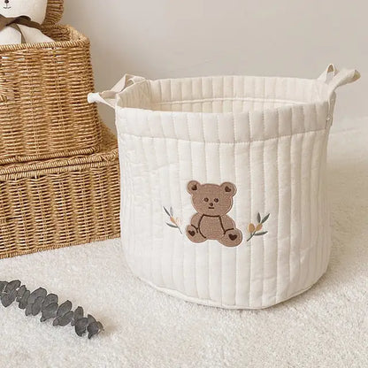 Cotton Baby Room Organizer Bear (Size L)