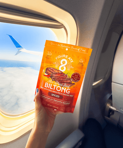 Spiced Grass Fed & Finished Beef Biltong - - Biltong