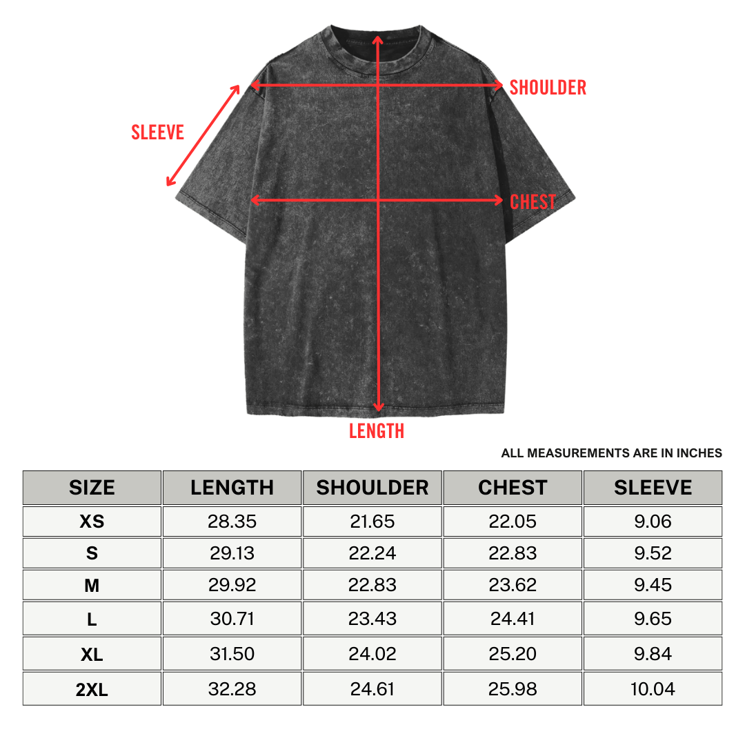Goosebumps Monster Blood II Heavyweight Snow Washed T-Shirt - - gymwear