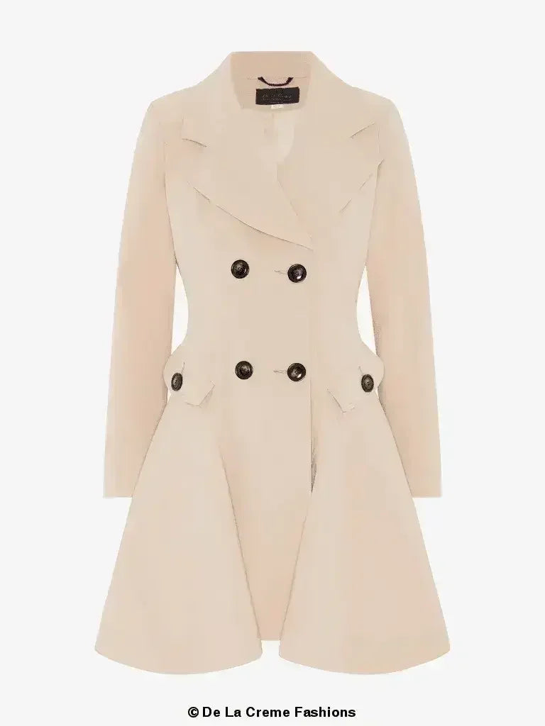 Spring/Summer Double Breasted Skater Coat (1102-SP) - - Jackets & Coats