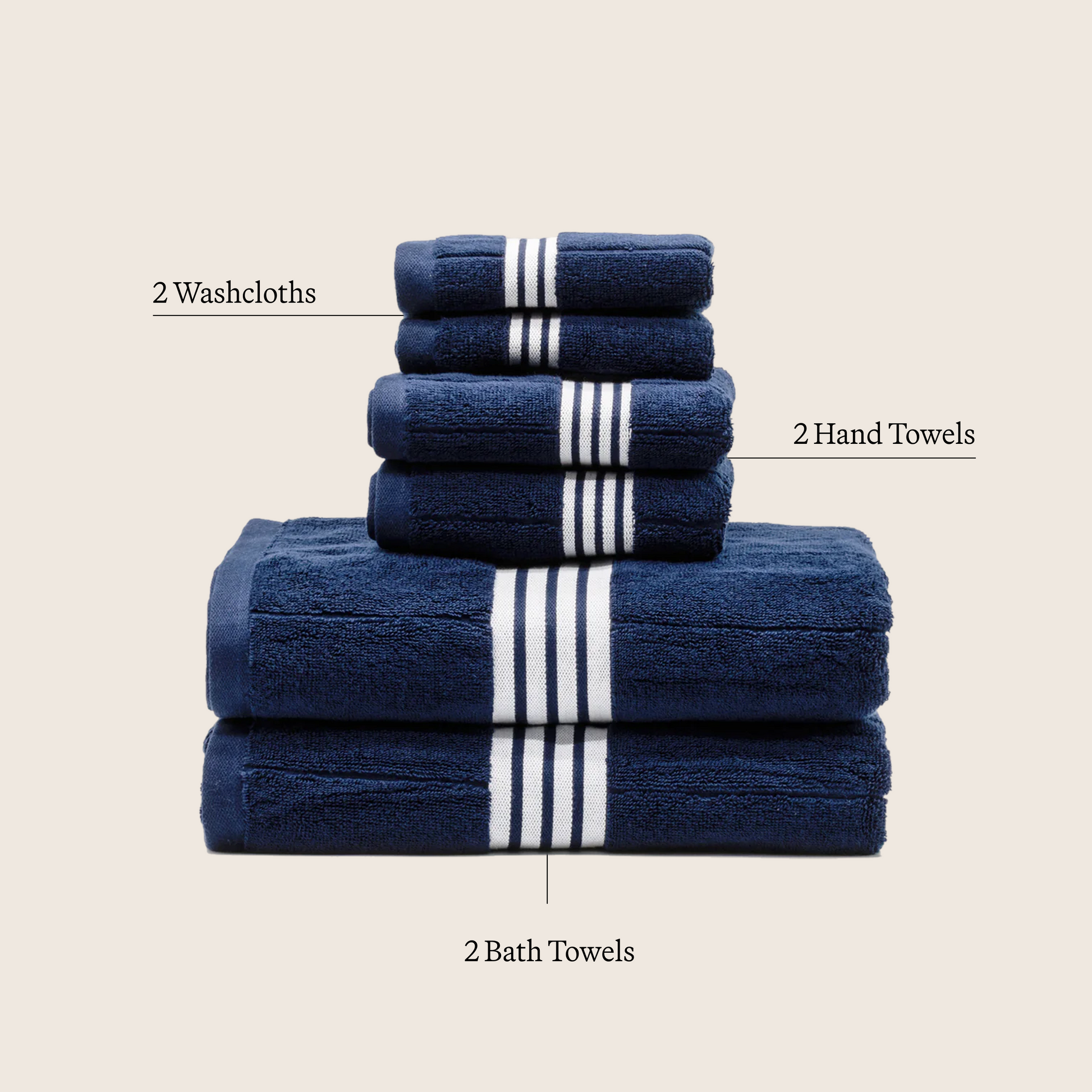 Nautilus Australian Cotton Towels - - Home - Bath