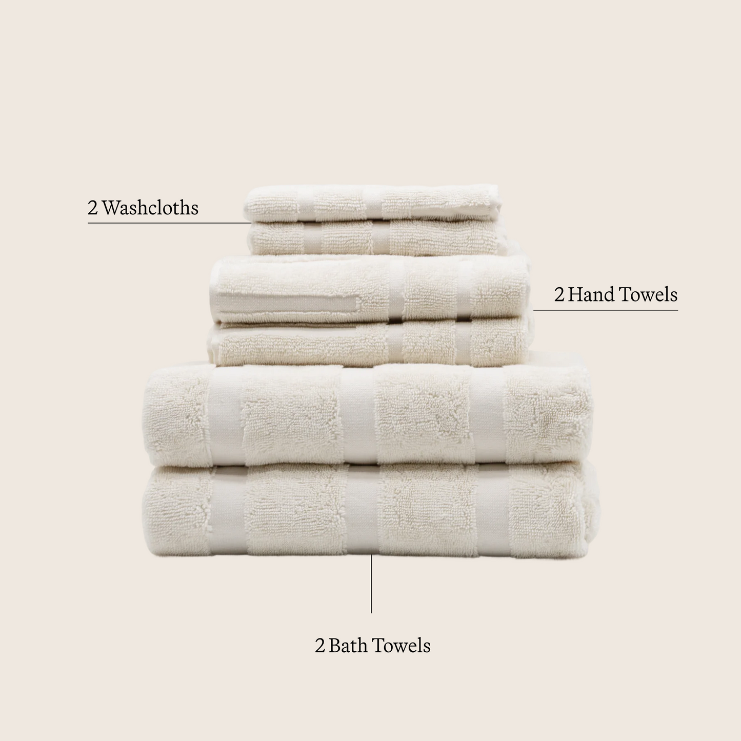 Capri Australian Cotton Towels - - Home- Bath