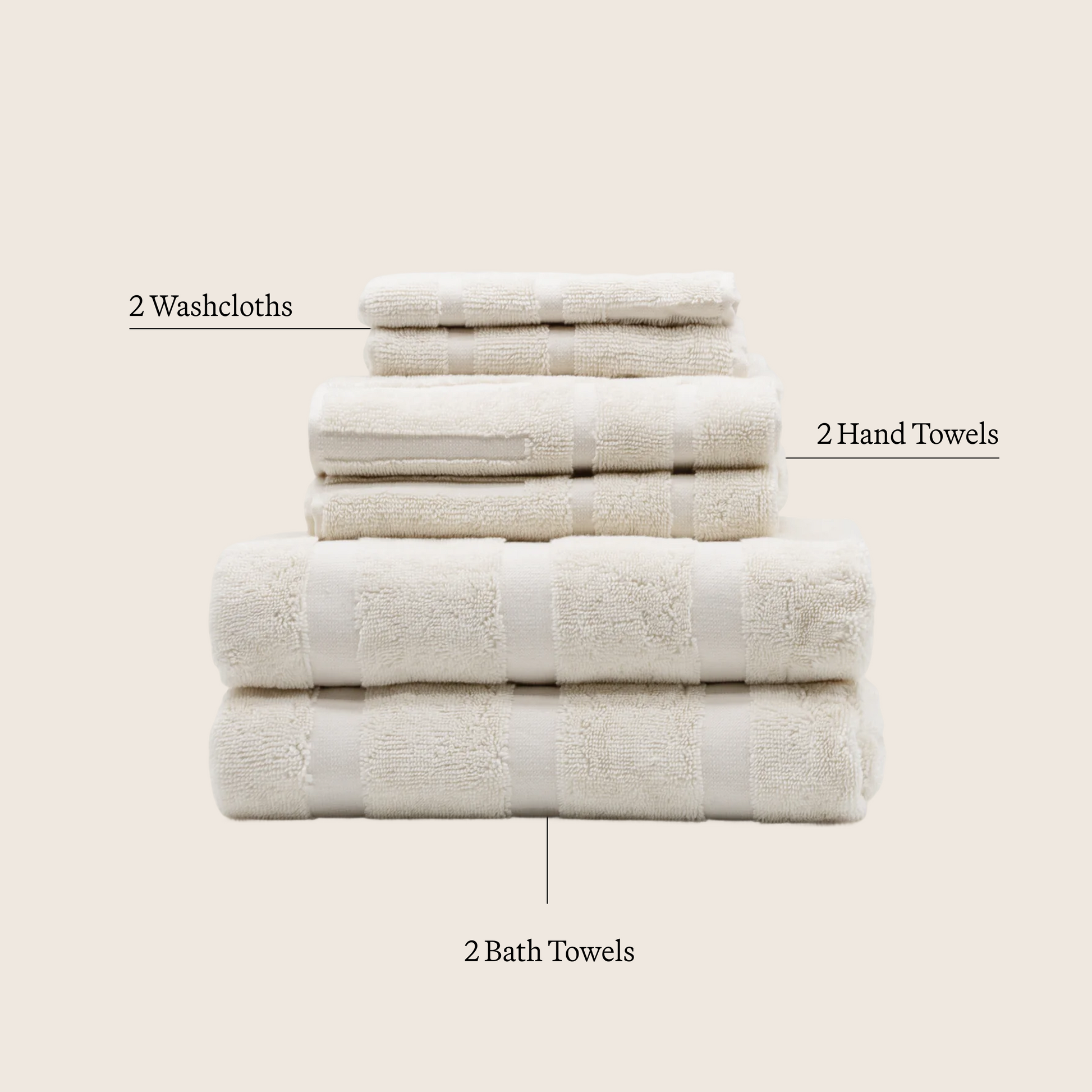 Capri Australian Cotton Towels - - Home- Bath