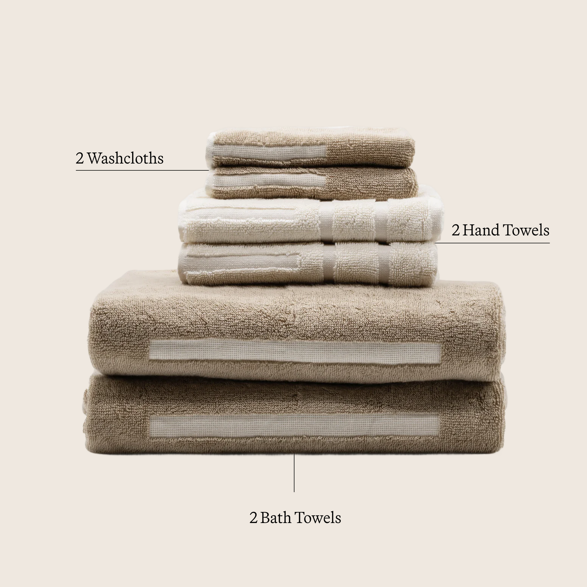 Sorrel Australian Cotton Towels - -