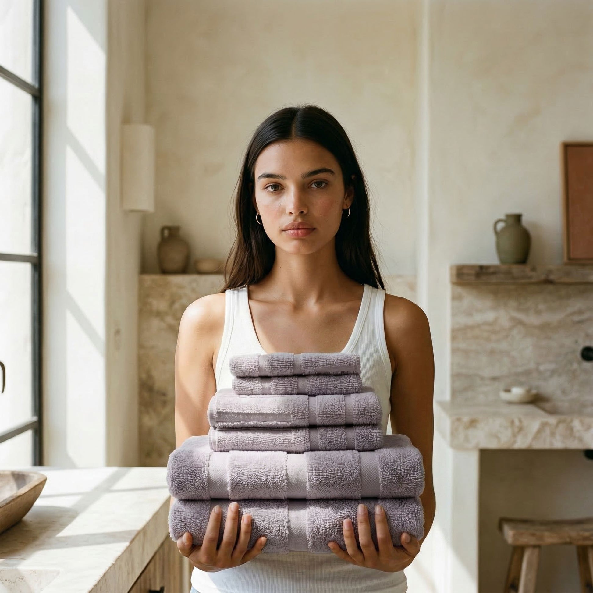 Capri Australian Cotton Towels - - Home- Bath