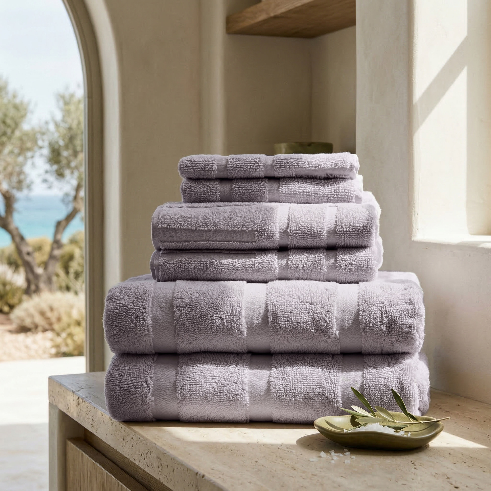Capri Australian Cotton Towels - - Home- Bath