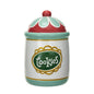 Retro Stoneware Cookie Jar - - Seasonal & Holiday Decorations