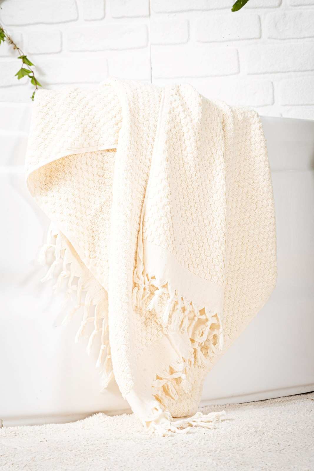 Striped Bath Towel - - Bath Towels