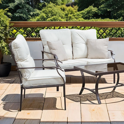 Arezzo - 5 Pc. Outdoor Furniture Set- Unique Piece Furniture- {{Product type}}