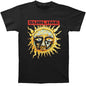 Sublime Sun Logo Mens T-shirt- Black / White / Blue - Black - Men's T-shirts