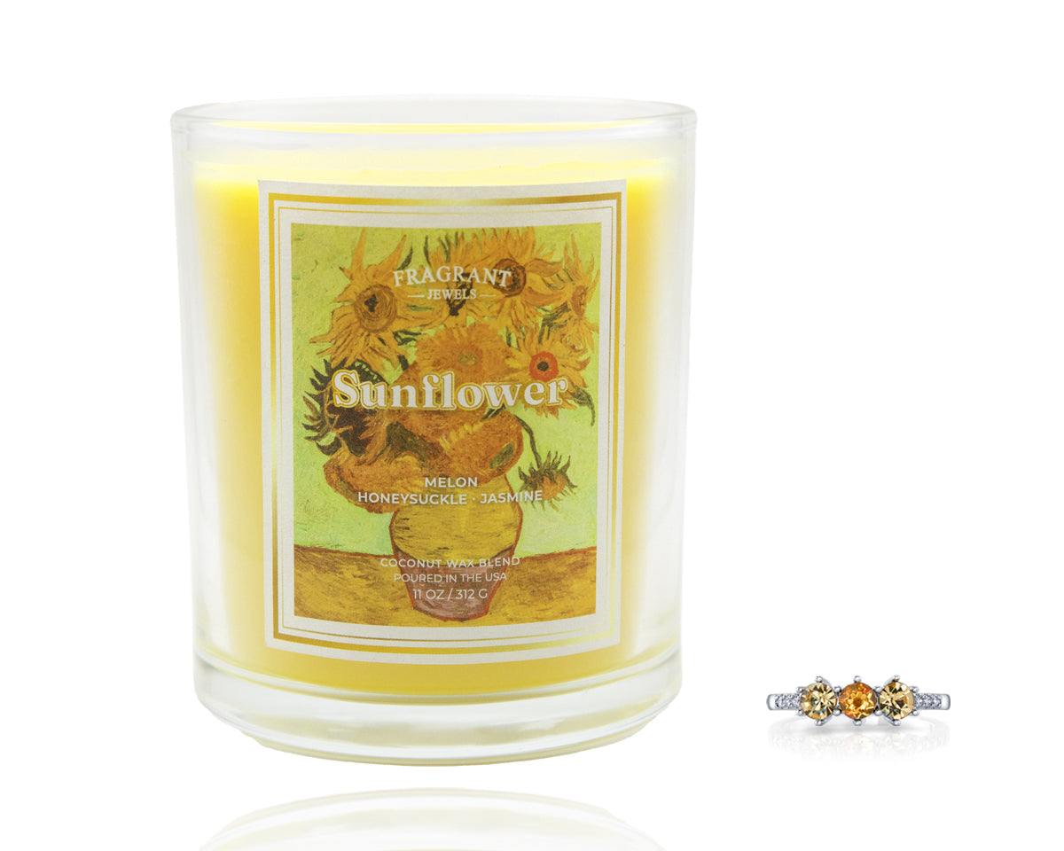 Sunflower - Jewel Candle - Ring - Jewel Candle