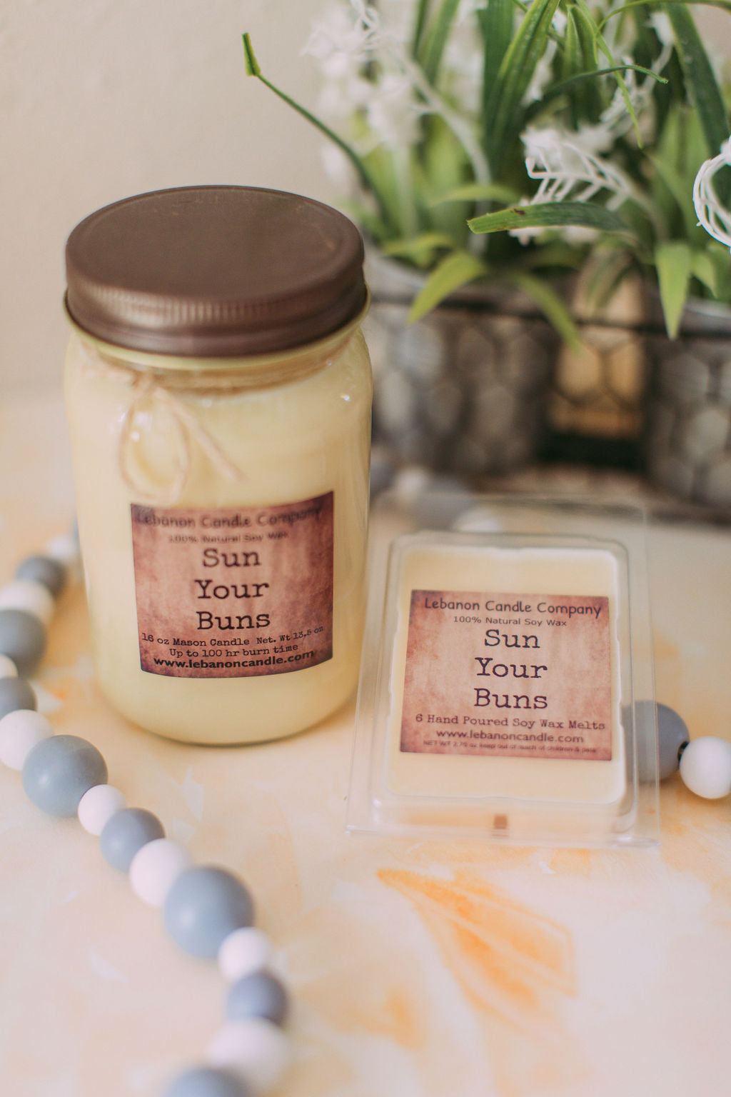 Sun Your Buns Candle - - Candles & Melts