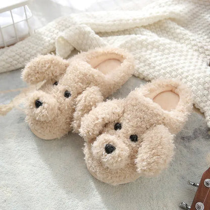 Fluffy Cute Animal Slippers