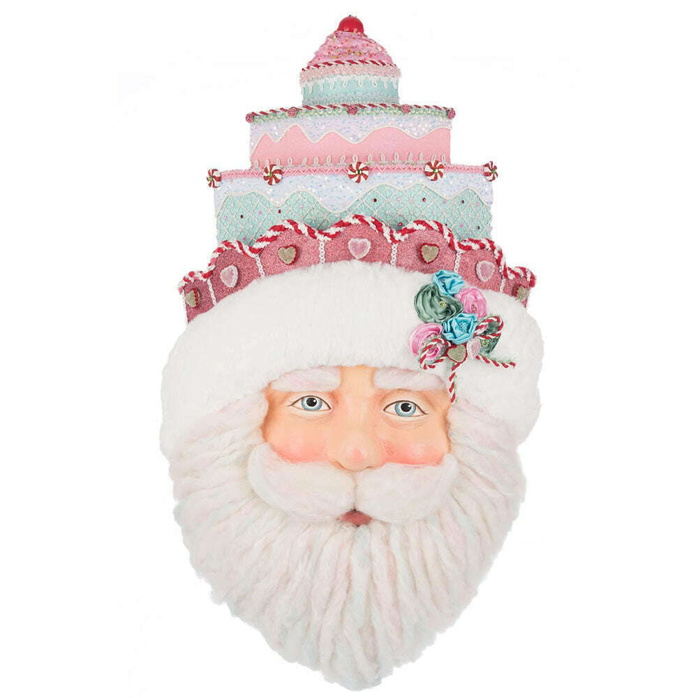 Sweet Delights Santa Wall Mask by Katherine's Collection - - Katherine's Collection