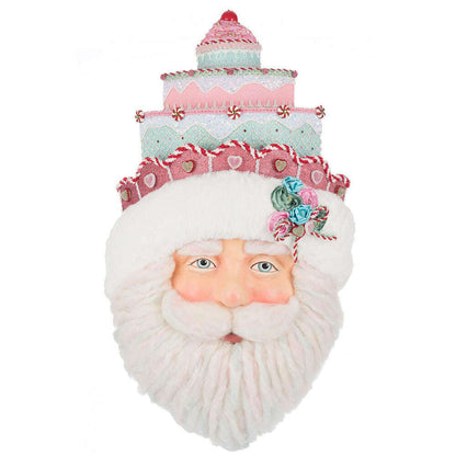 Sweet Delights Santa Wall Mask by Katherine's Collection - - Katherine's Collection