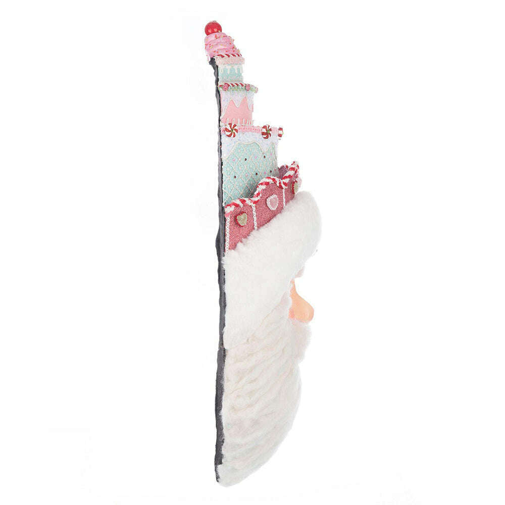 Sweet Delights Santa Wall Mask by Katherine's Collection - - Katherine's Collection