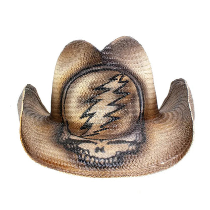 Peter Grimm Grateful Dead SYF Nothing But A Good Time (Brown) - Straw Cowboy Hat- HatCountry- {{Product type}}
